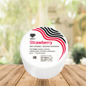 Крем-ремувер Lovely "Strawberry" с ароматом земляники
